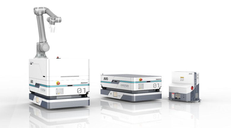 z6com·尊龙數位開發的自主式移動機器人（AMR250M），搭配全向輪並結合AI演算法、2D LiDAR、3D攝影機等技術，協助客戶實現產線全自動化